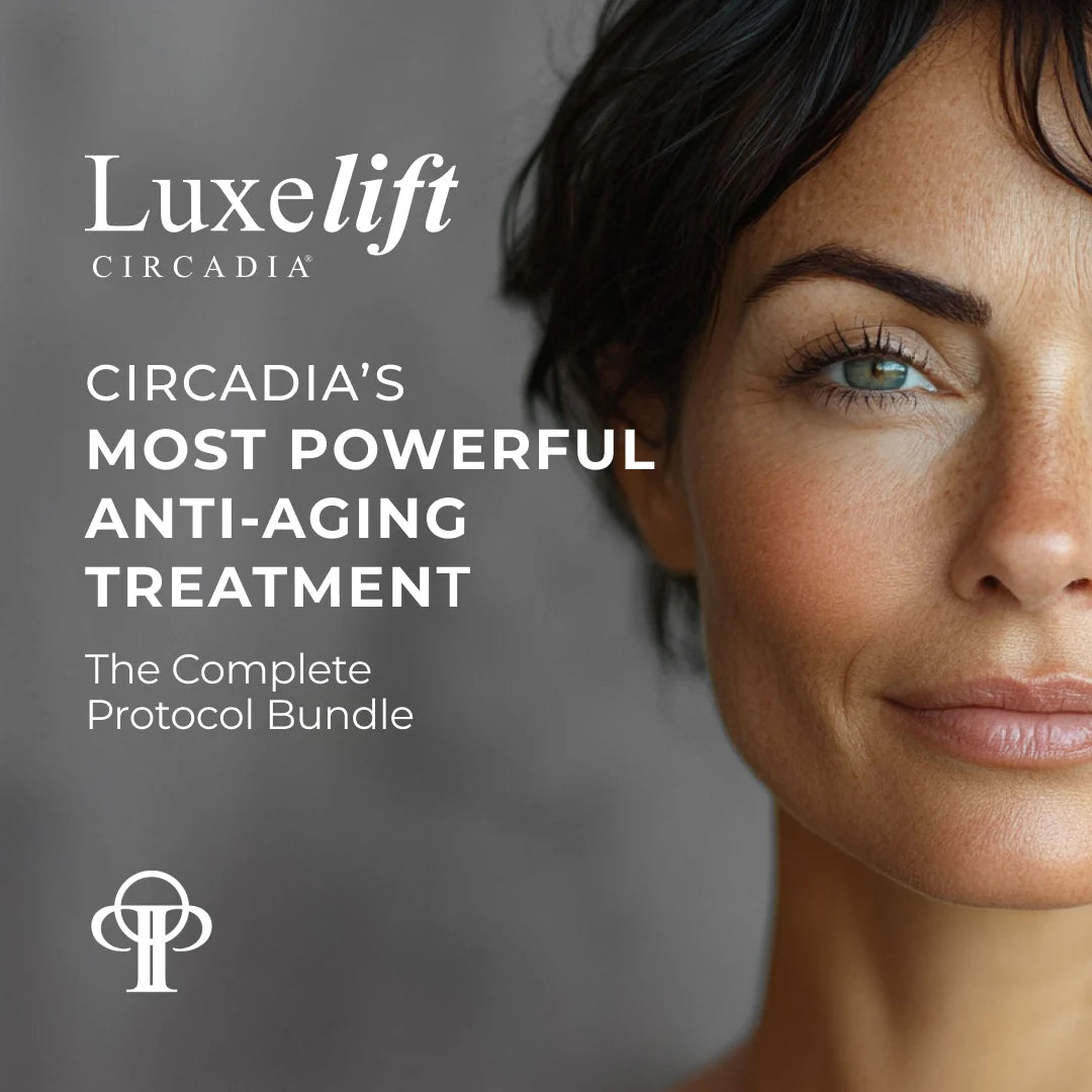 Circadia LuxeLift Facial Kampagnenmaterial für Anti Aging