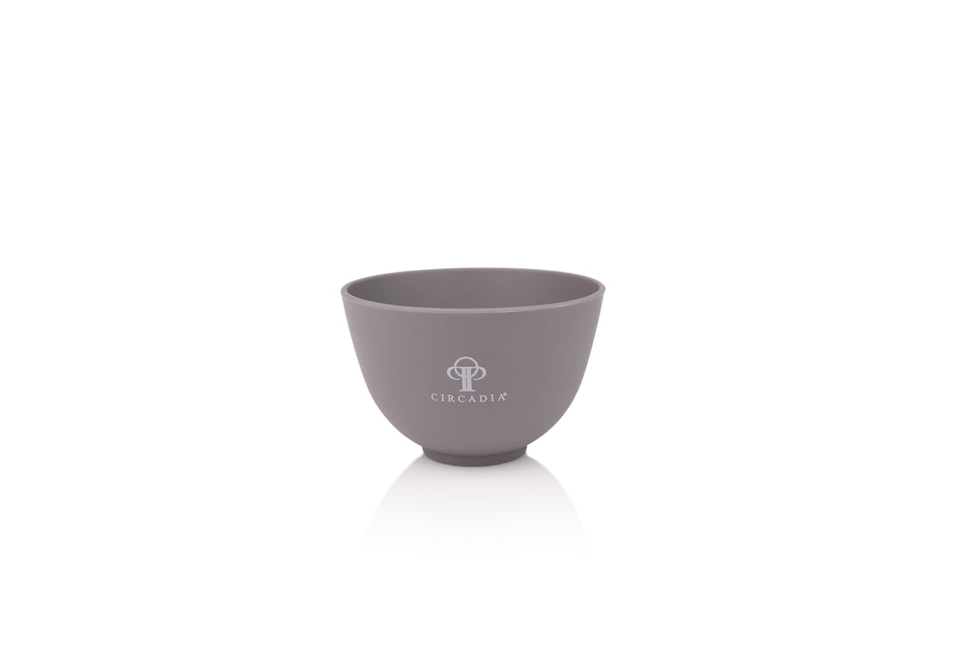 Gray Silicone Bowl