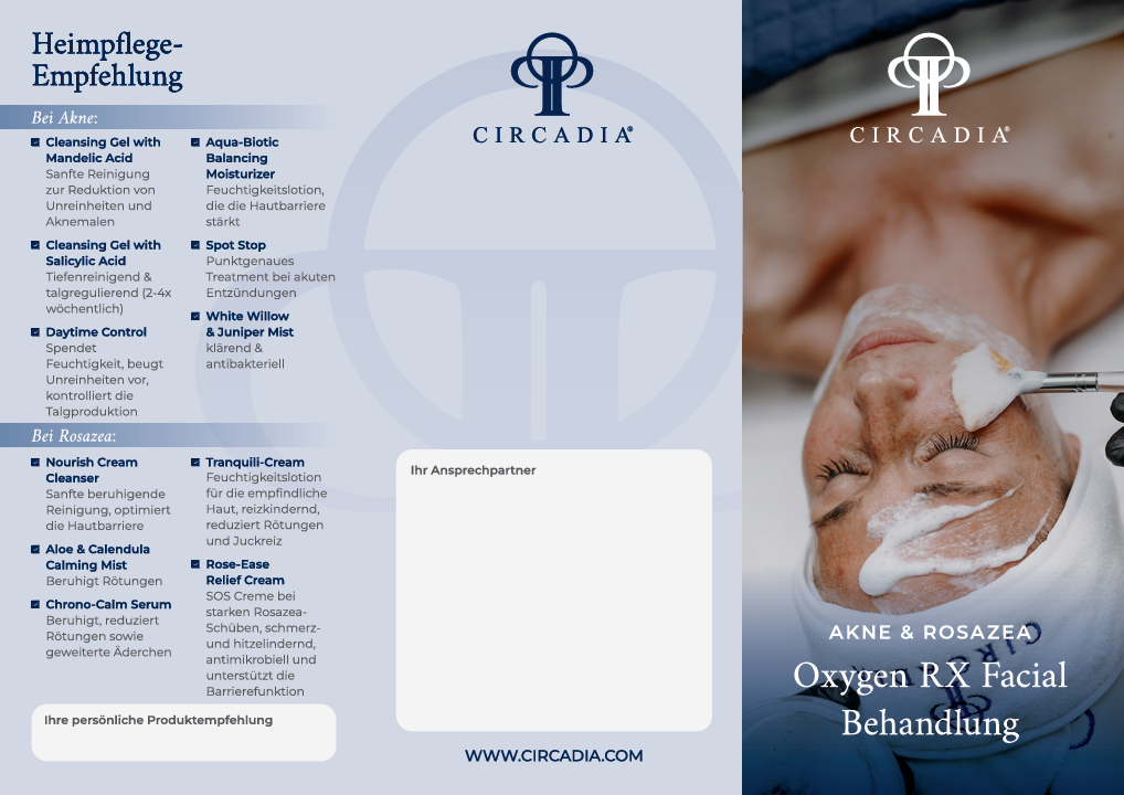 Oxygen Flyer Trifold 25 Stk.